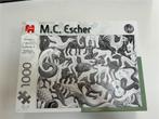 M.C Escher puzzel, Ophalen of Verzenden, 500 t/m 1500 stukjes, Gebruikt, Legpuzzel