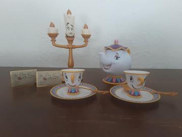Belle en het Beest Disney servies. beschikbaar voor biedingen