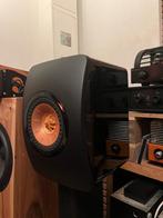 Kef ls50 monitoren zwart nieuwstaat (2 uur ingespeeld)., Zo goed als nieuw, 60 tot 120 watt, Front, Rear of Stereo speakers, Ophalen