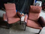 Design stoelen 2 stuks, Ophalen, Gebruikt, 75 tot 100 cm