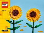 Lego | Bloemenserie | Zonnebloemen | 40524, Kinderen en Baby's, Speelgoed | Duplo en Lego, Lego, Lego, Nieuw, https://legohouse.com/en-gb/info/contact-us/