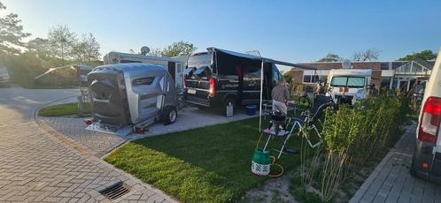 Unieke gesloten motortrailer mooiste van Nederland., Auto diversen, Aanhangers en Bagagewagens, Zo goed als nieuw, Ophalen