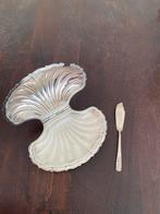 Vintage Zilveren Botervloot / Caviaarschaal, Antiek en Kunst, Antiek | Goud en Zilver, Ophalen of Verzenden, Zilver