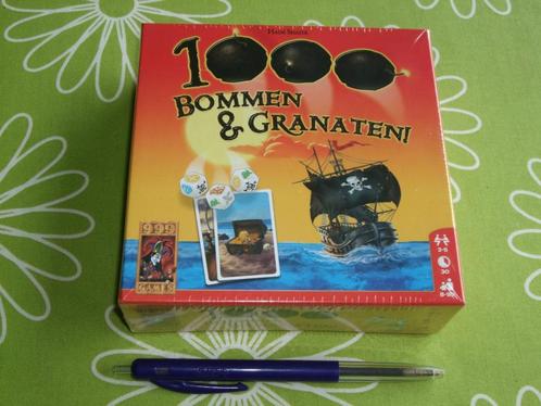 Nieuw in seal: 1000 Bommen & Granaten, Hobby en Vrije tijd, Gezelschapsspellen | Overige, Nieuw, Een of twee spelers, Drie of vier spelers