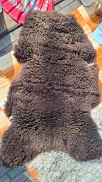 Schapenvacht bruin, Huis en Inrichting, Woonaccessoires | Plaids en Woondekens, Ophalen of Verzenden, Gebruikt