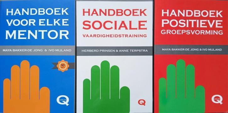 Handboeken Mentor / Positieve Groeps / Sociale Vaardigheids, Boeken, Studieboeken en Cursussen, Zo goed als nieuw, Verzenden