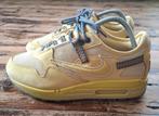 Air Max 1 "Travis Scott Saturn Gold" Maat 39, Kleding | Heren, Schoenen, Overige kleuren, Nike, Ophalen of Verzenden, Sneakers of Gympen