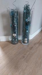 Kerstdecoratie, Huis en Inrichting, Woonaccessoires | Vazen, Verzenden, Overige kleuren, Glas, Minder dan 50 cm