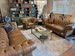 SHOWROOMMODEL: Swindon chesterfield bankstel 4+3+1 zits, Huis en Inrichting, Ophalen of Verzenden, Nieuw, 75 tot 100 cm