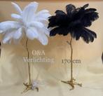 Elegante veren vloerlampen of tafellampen in 3 kleuren, Huis en Inrichting, Lampen | Vloerlampen, Ophalen of Verzenden, Nieuw