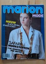 Marion mode nr 1 januari 1987 Chanel, parka, anorak, baby, Ophalen of Verzenden, Zo goed als nieuw, Vrouw, Marion