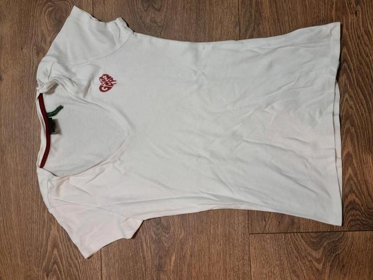 G-star shirt wit, Kleding | Dames, T-shirts, Zo goed als nieuw, Maat 34 (XS) of kleiner, Wit, Korte mouw, Ophalen