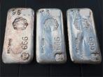 3 opvolgende Drijfhout kilo zilverbaren 96xx serie, Postzegels en Munten, Edelmetalen en Baren, Ophalen of Verzenden, Zilver