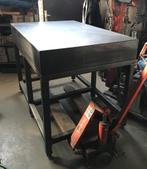 Vlaktafel 138x65x99 cm en150x100x109 cm, niet voor meetkamer, Doe-het-zelf en Verbouw, Ophalen, Gebruikt, 120 tot 170 cm