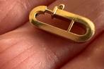 14 karaat goud  closed forever slot sluiting, Verzenden, Zo goed als nieuw, Goud