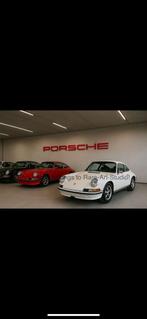 Porsche dealer logo XL, Ophalen of Verzenden