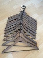 Houten kledinghangers 12 stuks, Ophalen of Verzenden, Zo goed als nieuw, Hout, Volwassenen