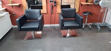 Kappersstoelen 2 stuks beschikbaar voor biedingen