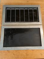 Vintage Weekplanner & Krijtbord Set, Huis en Inrichting, Woonaccessoires | Memoborden, Ophalen, Gebruikt, ., .