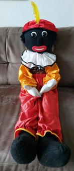 Grote Etalage Zwarte Piet ( 1.05 meter) Vintage, Diversen, Sinterklaas, Ophalen of Verzenden, Gebruikt