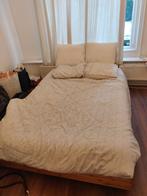 Tweepersoonsbed - IKEA MANDAL, Huis en Inrichting, Ophalen, Gebruikt, Zwart, Tweepersoons