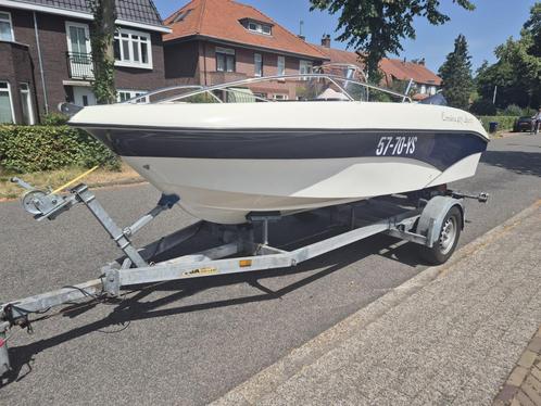 Corsiva 475 sport (2008) + YAMAHA 60pk 4takt + pega 1300kg, Watersport en Boten, Vis- en Consoleboten, Zo goed als nieuw, 50 tot 70 pk