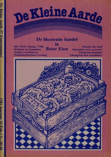 De Kleine Aarde nr. 37 - Zomer 1981 beschikbaar voor biedingen