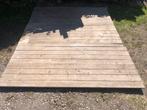 Vlonder vloer, planken, schotten, tentvloer, houten delen, Ophalen of Verzenden, Zo goed als nieuw, Hout