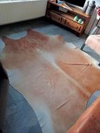 Groot,bruin/beige koeienhuid vloerkleed, Koeienhuid, Bruin, Ophalen of Verzenden, 200 cm of meer