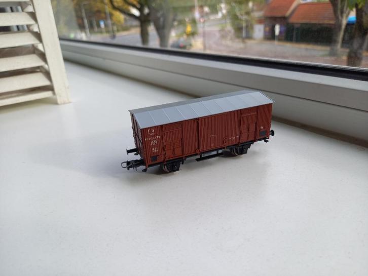 Piko gesloten wagen FS, Hobby en Vrije tijd, Modeltreinen | H0, Gebruikt, Wagon, Wisselstroom, Piko, Ophalen of Verzenden