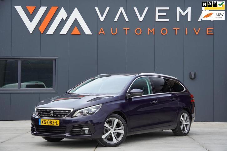 Peugeot 308 SW 1.2 PureTech Allure 2018 Panoramadak Airco Cl, Auto's, Peugeot, Bedrijf, Te koop, ABS, Airbags, Airconditioning