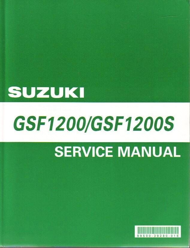 Suzuki GSF1200 en GSF1200 S service manual (5858z), Motoren, Handleidingen en Instructieboekjes, Suzuki, Verzenden