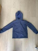 mooie grijsblauwe voorjaar/zomerjas - capuchon maat 134, Kinderen en Baby's, Kinderkleding | Maat 134, Ophalen of Verzenden, Zo goed als nieuw