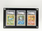 9x HOLO Charizard, Blastoise & Venusaur CGC 10 COMPLEET!, Hobby en Vrije tijd, Verzamelkaartspellen | Pokémon, Ophalen of Verzenden