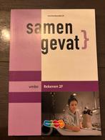 Samengevat VMBO Rekenen 2F, Ophalen, Zo goed als nieuw, VMBO