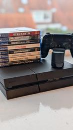 Playstation 4 met 8 games, controller en oplaadstation, Met games, Ophalen of Verzenden, Zo goed als nieuw, 1 TB