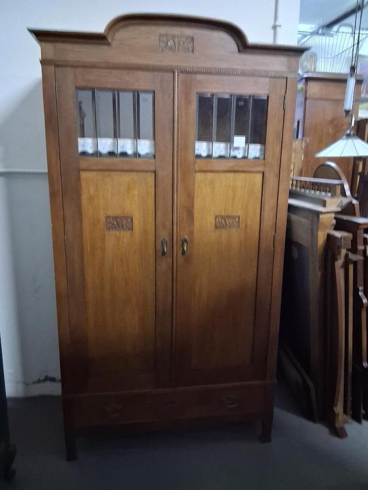 antiek meidenkast linnenkast kleerkast verschillende te koop, Antiek en Kunst, Curiosa en Brocante, Ophalen of Verzenden