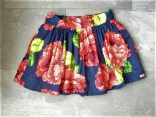 Abercrombie & Fitch rokje, maat S (qwe)nu 10,00, Kleding | Dames, Rokken, Zo goed als nieuw, Maat 36 (S), Blauw, Boven de knie