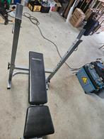 bankdruk bankje recht en schuin, Ophalen, Gebruikt, Borst, Fitnessbank