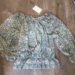 Groene blouse met print maat L, Ophalen of Verzenden, Nieuw, Maat 38/40 (M), Groen