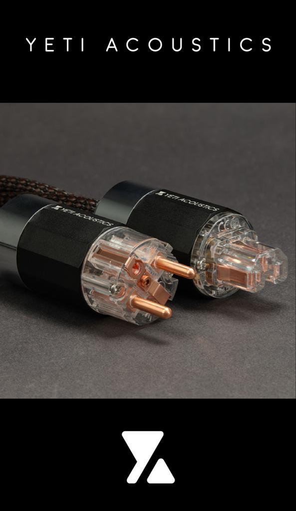 Yeti Reference V3 powercable, Audio, Tv en Foto, Audiokabels en Televisiekabels, Nieuw, Overige kabels, Minder dan 2 meter, Ophalen of Verzenden