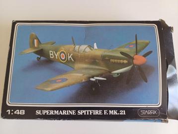 STARFIX 1/48 Scale Supermarine Spitfire F.MK.21 beschikbaar voor biedingen