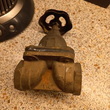 Handafsluiter Messing 1 1/4" beschikbaar voor biedingen