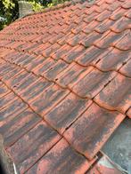 Rode Dakpan, Doe-het-zelf en Verbouw, Dakpannen en Dakbedekking, Ophalen, Gebruikt, Steen of Klei, 15 m² of meer