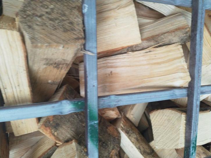 Droog haardhout krat 1,2m3 hardhout eik, beuk, Tuin en Terras, Haardhout, Blokken, Eikenhout, 6 m³ of meer, Ophalen