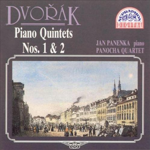 DVORAK Piano quintets nos. 1 & 2 CD PANOCHA QUARTET, Cd's en Dvd's, Cd's | Klassiek, Gebruikt, Kamermuziek, Romantiek, Ophalen of Verzenden