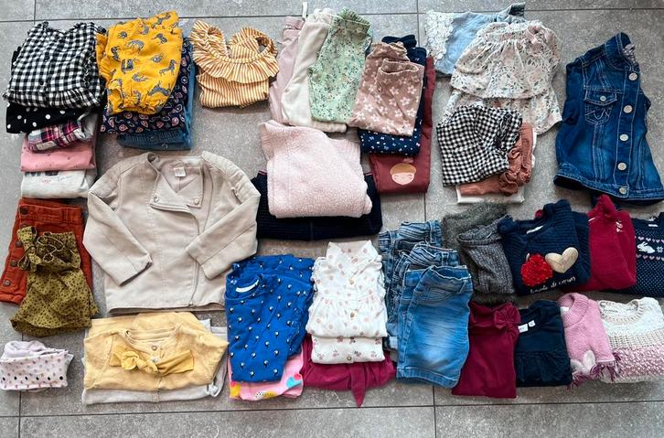 Kledingpakket maat 92 meisje 47 stuks, Kinderen en Baby's, Kinderkleding | Kinder-kledingpakketten, Zo goed als nieuw, Maat 92