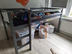 Half hoogslaper Ties Leenbakker, Ophalen, 85 tot 100 cm, Gebruikt, Lattenbodem