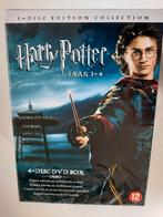 Harry Potter Jaar 1-4 DVD Boxset, Boxset, Fantasy, Ophalen of Verzenden, Zo goed als nieuw