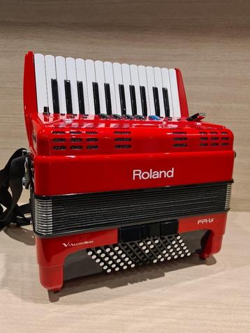 Roland FR-1X RD occasion 24 maanden garantie + software FR1X beschikbaar voor biedingen